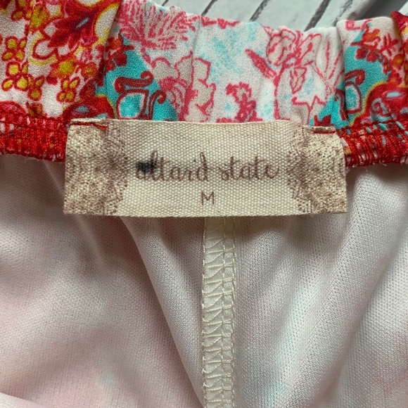 Altar’d State Shorts | Paisley Red/Pink/White Sz M - Picture 2 of 2